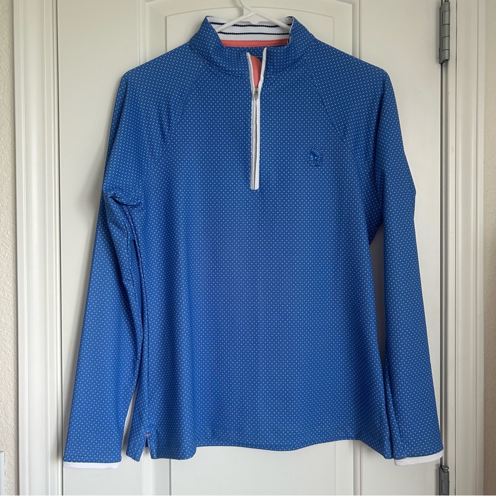 Peter Millar Women’s Quarter-Zip Pullover with UPF 50+ Sun Protection - Size S